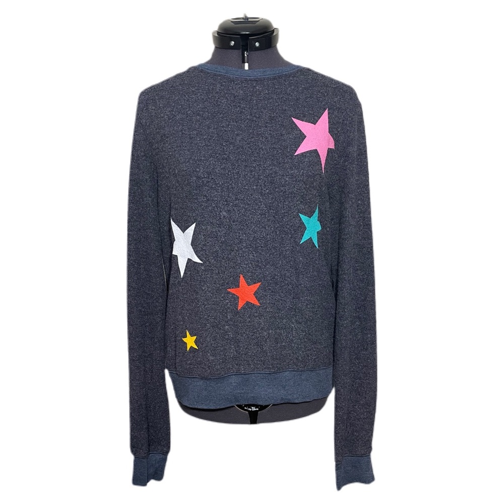 Wildfox Star Scatter Jumper Sweatshirt NWT